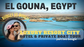 PARADISE on the Red Sea in EL GOUNA Egypt A MUST VISIT DESTINATION in 2023 Egypt Travel Vlog [upl. by Euqinobe]