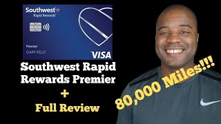 Southwest Rapid Rewards PREMIER Credit Card  Full Review  Huge Increase sign up offer [upl. by Gayelord255]