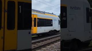 Eine Doppelte RB 89 Eurobahn Aufnahme in Soest  Hattrop trainspotting zug züge train [upl. by Tadio]