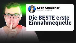 Die BESTE erste Einnahmequelle 🤑💰 Verdiene 1000€ OHNE VIEL Vorwissen als ANFÄNGER [upl. by Nohtanhoj615]