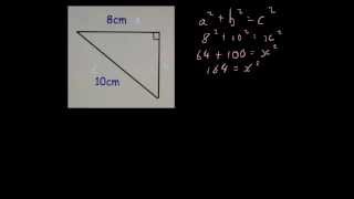 Maths Mistakes  Pythagoras shorter side [upl. by Avron]