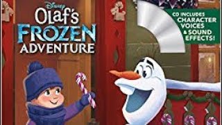 Disney OLAF’S FROZEN ADVENTURE Rare Read Along Aloud Story Audio Book With Character Voices [upl. by Pritchard880]