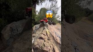 Trx6m 6x6 teeter action😬 RC trx4m oppaifactory 6x6 upgrade rccrawler [upl. by Erasmus]