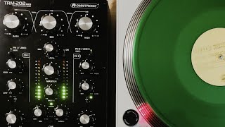 Playing some techno from my collection with rotary mixer Omnitronic TRM 202 MK3 [upl. by Caundra]