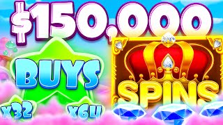 150000 quotSpun Vs Boughtquot Bonus Opening [upl. by Yleak]