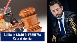 Le sanzioni in caso di guida in stato di ebbrezza [upl. by Nij]