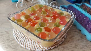 RESEP JELLY VLA CUSTARD  LUMER DAN SEGAR BANGET [upl. by Cicely288]