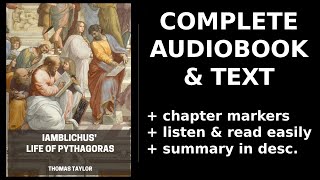 Iamblichus Life of Pythagoras 🔥 By Thomas Taylor FULL Audiobook [upl. by Edwyna]