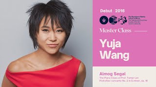 Yuja Wang Piano Master Class Debut  Almog Segal [upl. by Atalya]