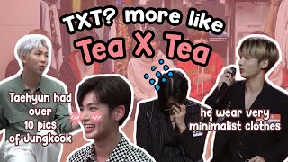 TXT Exposing TXT Like Theres No Tomorrow ft BTS and ENHYPEN  TXT more like Tea X Tea [upl. by Gunter421]