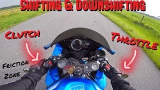 How To Ride a Motorcycle Part 2  Shifting amp Downshifting [upl. by Raney]