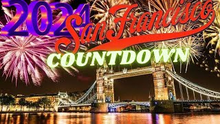 NEW YEARS COUNTDOWN SAN FRANCISCO 2024  LOS ANGELES LAS VEGAS NEW YEARS EVE FIREWORKS DISPLAY [upl. by Samid]