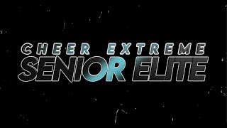 Cheer Extreme Senior Elite 202324 [upl. by Sisi949]