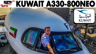 Kuwait A330NEO Cockpit to Bangkok diversion amp overweight landing [upl. by Acirretal]