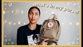 whats in my fjallraven kanken mini  REVIEW [upl. by Statis]