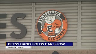 Elizabethton Highs Betsy Band hosts car show fundraiser [upl. by Annayat608]