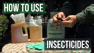 How To Use Insecticides [upl. by Killigrew159]