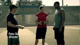 Under Armour Footsteps  Tom Brady amp Cam Newton Meet [upl. by Haeel]