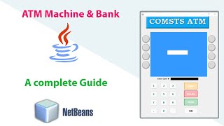 How to create ATM Machine Project in JAVA Using NetBeans [upl. by Athene]