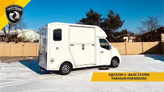 Paragan Horseboxes  EQUISTAR 3  Proudly made in Czech [upl. by Nerrad]