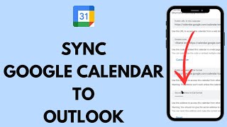 How to Sync Google Calendar to Outlook 2024 EASY  Sync Google Calendar With Outlook [upl. by Walley]