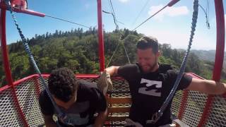 Costa Rica Extreme Bungee Jump [upl. by Charry]