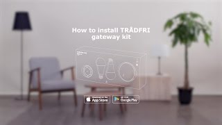 16 Sådan installerer du TRÅDFRI gatewaysæt [upl. by Yrrak]