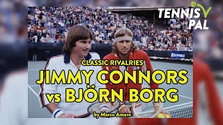 Jimmy Connors v Bjorn Borg U S Open 1976 Final [upl. by Misak]