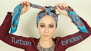 Turban binden 1 by Hatice Schmidt [upl. by Mirak]