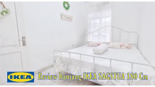 Review Ranjang Putih IKEA SAGSTUA 180 Cm [upl. by Warga]