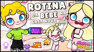 ROTINA DE BEBÊ NA CASA NOVA  A BIBI NAO QUER DORMIR NO QUARTO DELA  AVATAR WORLD UPDATE [upl. by Animahs]