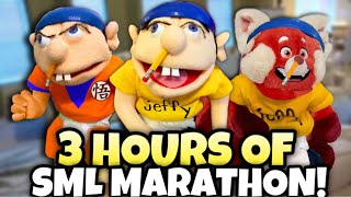 3 HOURS OF SML MARATHON FUNNIEST JEFFY VIDEOS [upl. by Maleen]