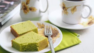 Soft Pandan Butter Cake [upl. by Stephi]