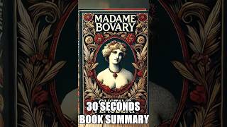 quotMadame Bovaryquot by Gustave Flaubert  30 Seconds Summary  BookSummary 30SecondBooks [upl. by Brandenburg]