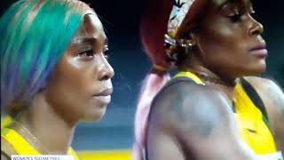 Shelly fraser pryce win 100m womens doha [upl. by Albion]