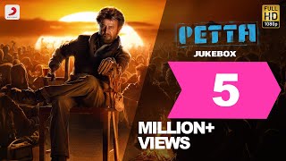 Petta  Official Jukebox  Superstar Rajinikanth  Sun Pictures  Karthik Subbaraj Anirudh [upl. by Durkin]