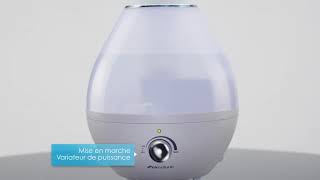 AIR NATUREL GOTA  humidificateur  purificateur dair  Vidéo produit Vandenborrebe [upl. by Sirac62]