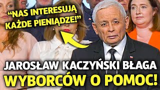 JAROSŁAW KACZYŃSKI BŁAGA WYBORCÓW O POMOC PO UTRACIE SUBWENCJI quotNAS INTERESUJĄ KAŻDE PIENIĄDZEquot [upl. by Raimund]