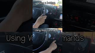 Buttons Vs Voice commands automobile citroenc5 citroen cars cartok userinput userinteraction [upl. by Eural]