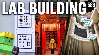 Designing The MOST High Tech Lab  Lets Play Minecraft 586 [upl. by Sacram358]