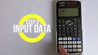 Casio Classwiz FX 991EX Linear Interpolation Step by Step Tutorial [upl. by Aseek]