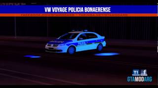 GTA SA  Patrullero bonaerense  VW Vollage gtamodarg [upl. by Adni]