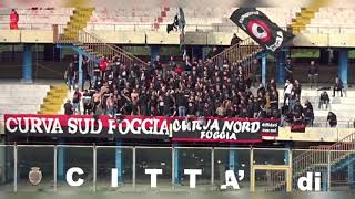 Videotifo Ultras Foggia Curva nord e Curva Sud a Catania ● 2122 [upl. by Hanikahs]