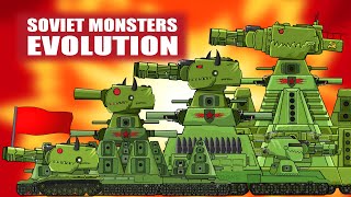 quotTank Evolution  From KV Mini to KV99quot Cartoons about tanks [upl. by Joannes89]