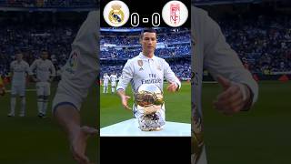 Real Madrid vs Granada CF La Liga [upl. by Martinic]