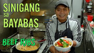 SINIGANG SA BAYABAS  Beef Ribs Sinigang [upl. by Bryant]