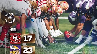 49ers lose to the Vikings 2317 Overreaction Show [upl. by Salaidh]