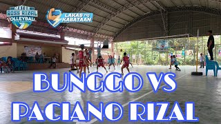 BUNGGO VS PACIANO RIZAL [upl. by Icak183]