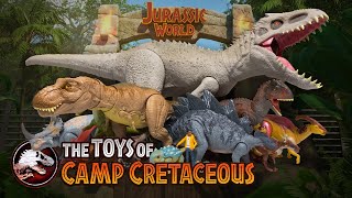 The Toys of Jurassic World Camp Cretaceous  collectjurassiccom [upl. by Keane]