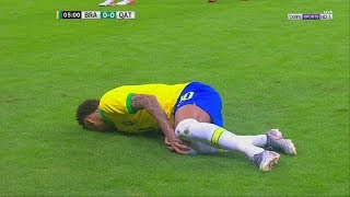 Neymar vs Qatar Friendly 06062019 HD 1080i Neymar injury [upl. by Wiedmann]